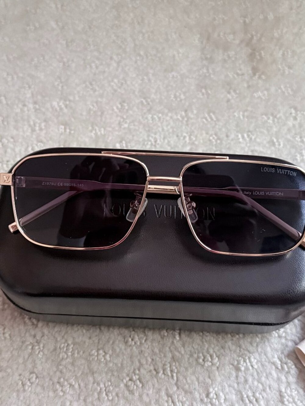 Louis Vuitton Unisex Metal Sunglasses